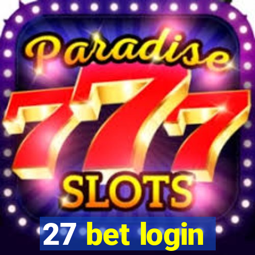 27 bet login